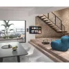 TECHLY 368697 TV-seinäteline 32–75 inch näytöille, sähköinen säätö, max. kantavuus 50 kg
