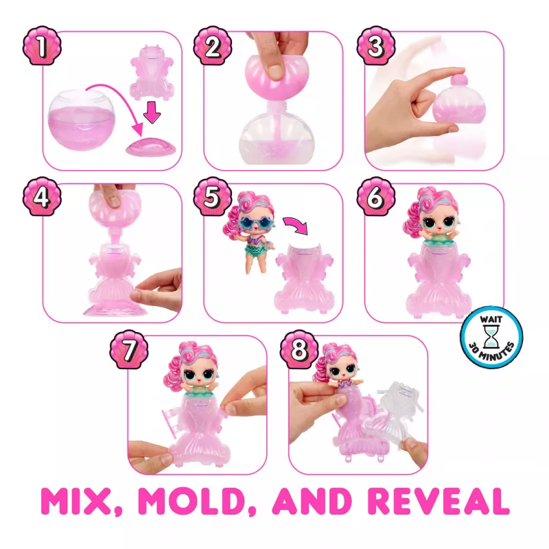 L.O.L. Surprise Mermaids Tots - tee omat värinvaihtavat merenneidon pyrstöt