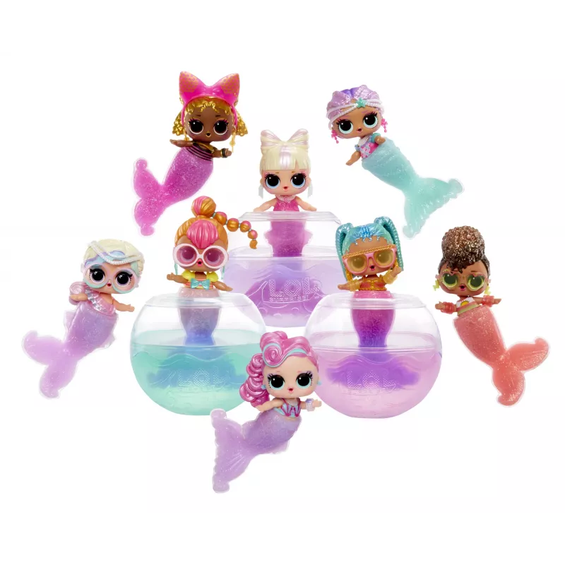 L.O.L. Surprise Mermaids Tots - tee omat värinvaihtavat merenneidon pyrstöt