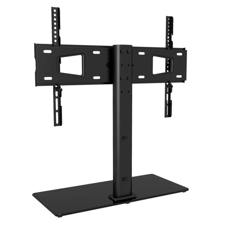 Techly ICA-LCD S07L TV-jalusta, 32–65 tuumaa (81–165,1 cm), 45 kg, VESA 600x400, karkaistu lasijalka, musta