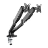 Techly ICA-LCD 462B pöytäteline näytölle, kaasujousi, 17–32 tuumaa (43,2–81,3 cm), 9 kg, VESA 75x75/100x100, musta