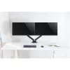 Techly ICA-LCD 462B pöytäteline näytölle, kaasujousi, 17–32 tuumaa (43,2–81,3 cm), 9 kg, VESA 75x75/100x100, musta