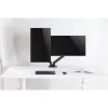 Techly ICA-LCD 462B pöytäteline näytölle, kaasujousi, 17–32 tuumaa (43,2–81,3 cm), 9 kg, VESA 75x75/100x100, musta