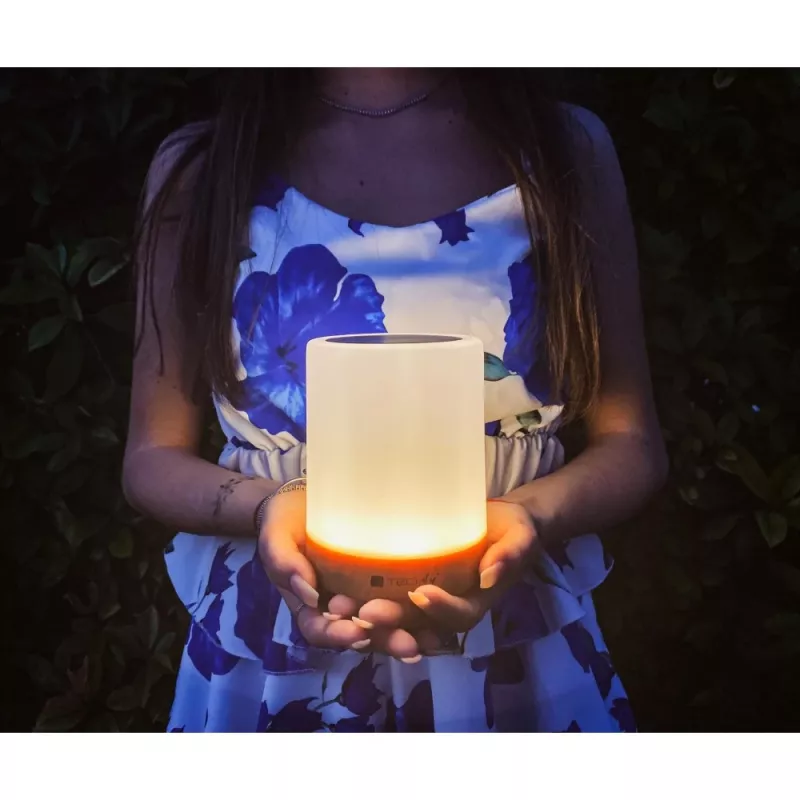Pöytävalaisin Techly I-LED TOUCH 1,6 W valkoinen LED kosketusohjaus
