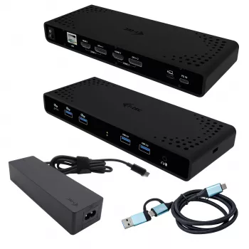 i-tec universaali Dual 4K -näyttötelakka + Power Delivery 85W
