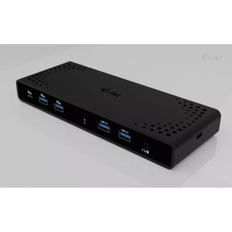 i-tec universaali Dual 4K -näyttötelakka + Power Delivery 85W