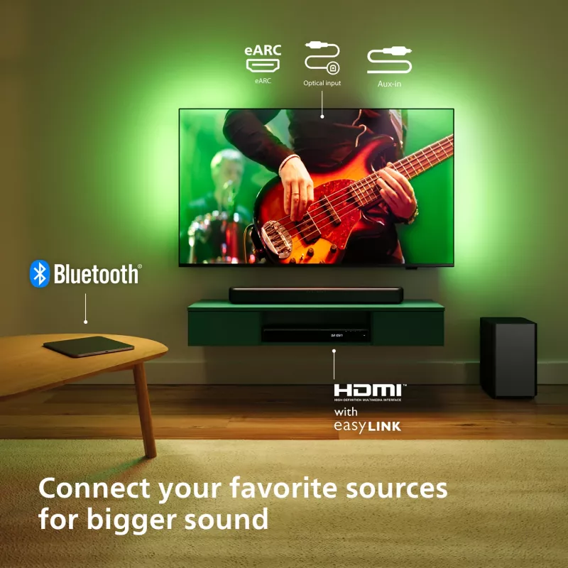 Soundbar-kaiutin Philips TAB5309/10 120 W