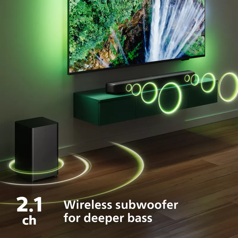 Soundbar-kaiutin Philips TAB5309/10 120 W