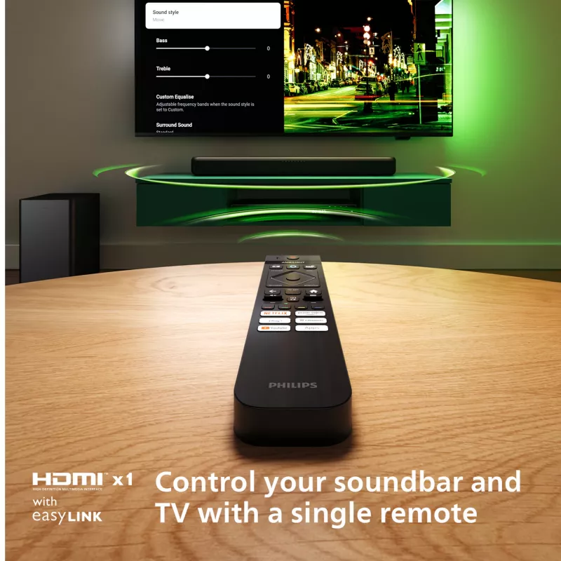 Soundbar-kaiutin Philips TAB5309/10 120 W