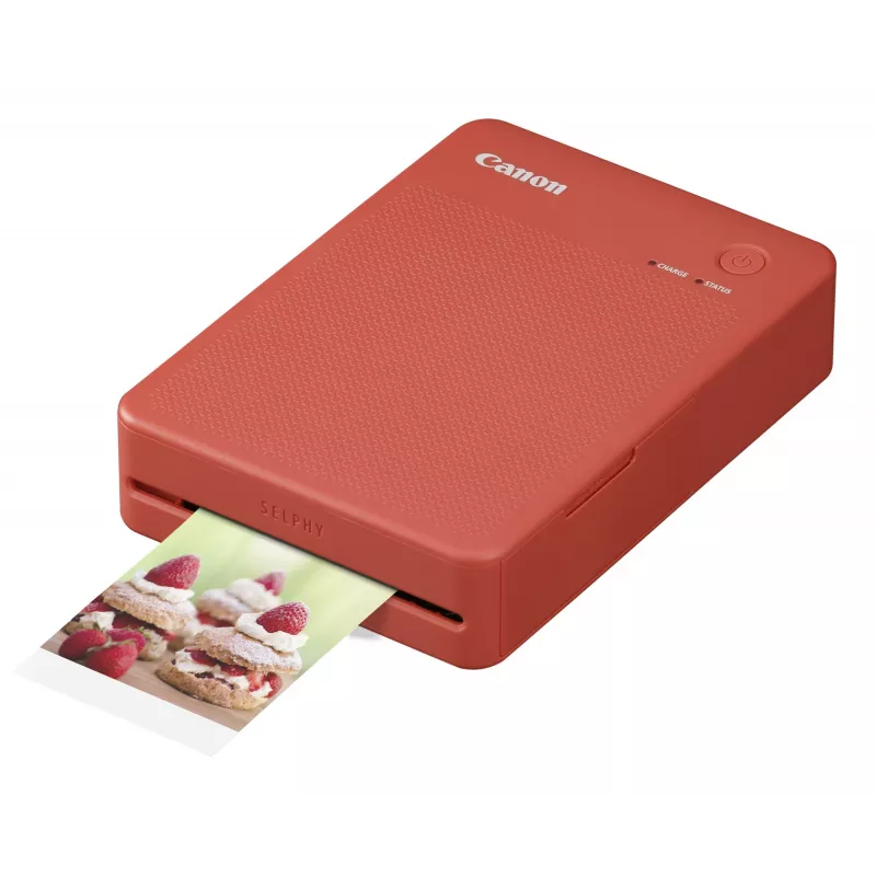 Canon SELPHY QX20 kannettava valokuvatulostin, sublimaatiotulostus, 287 x 287 DPI, 72 x 85 mm, Wi-Fi, USB-C, terrakotanpunainen