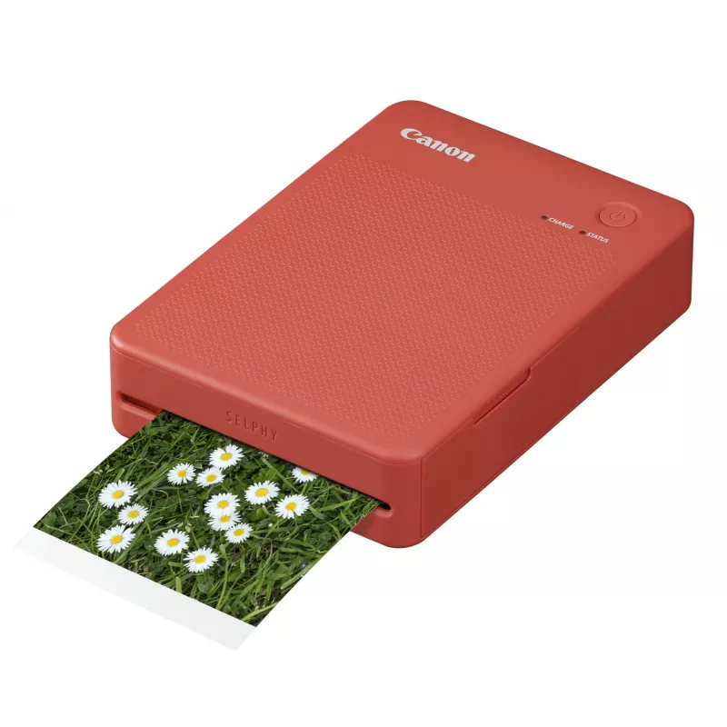 Canon SELPHY QX20 kannettava valokuvatulostin, sublimaatiotulostus, 287 x 287 DPI, 72 x 85 mm, Wi-Fi, USB-C, terrakotanpunainen