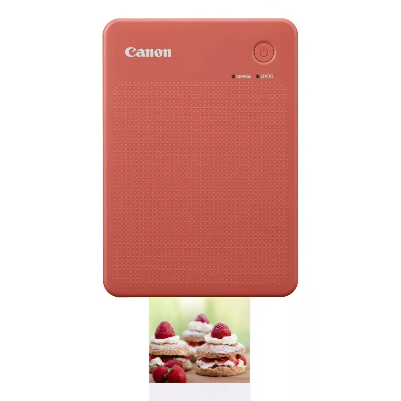 Canon SELPHY QX20 kannettava valokuvatulostin, sublimaatiotulostus, 287 x 287 DPI, 72 x 85 mm, Wi-Fi, USB-C, terrakotanpunainen