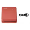 Canon SELPHY QX20 kannettava valokuvatulostin, sublimaatiotulostus, 287 x 287 DPI, 72 x 85 mm, Wi-Fi, USB-C, terrakotanpunainen