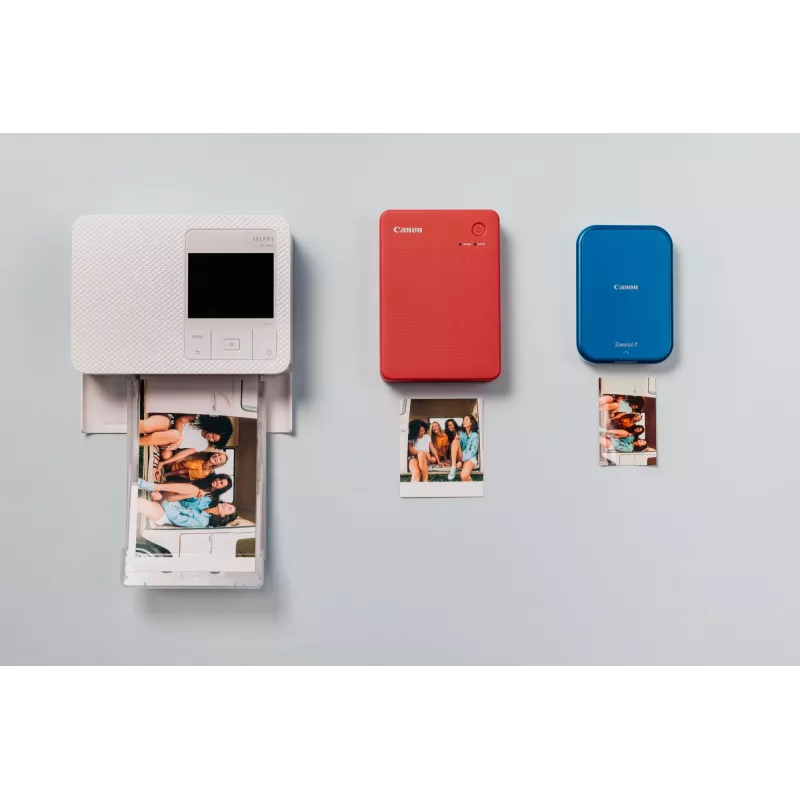 Canon SELPHY QX20 kannettava valokuvatulostin, sublimaatiotulostus, 287 x 287 DPI, 72 x 85 mm, Wi-Fi, USB-C, terrakotanpunainen