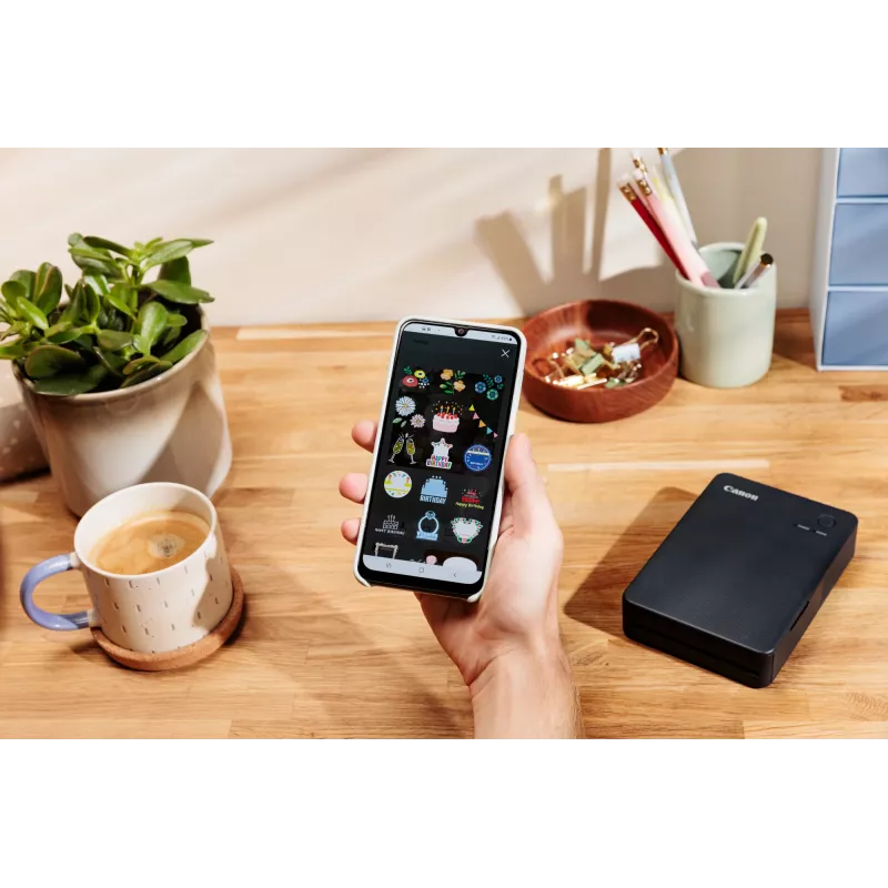 Canon SELPHY QX20 kannettava valokuvatulostin, sublimaatiotulostus, 287 x 287 DPI, 72 x 85 mm, Wi-Fi, USB-C, terrakotanpunainen