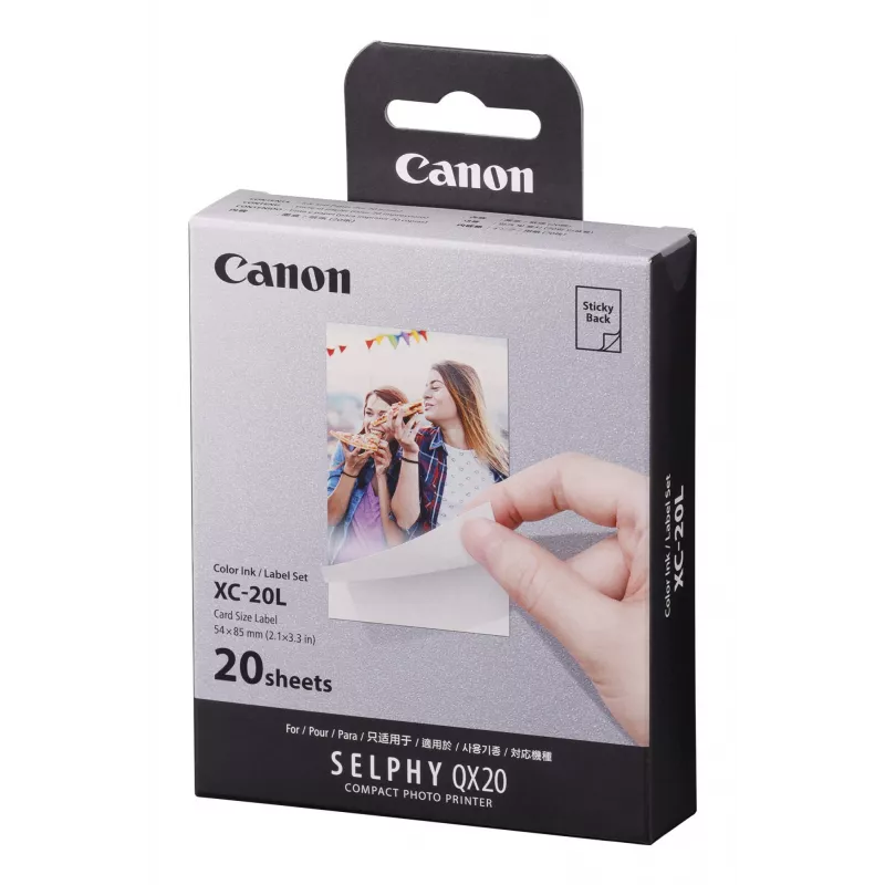 Canon XC-20L, termosublimaatiotulostus, 5,4 x 8,5 cm, 20 kpl