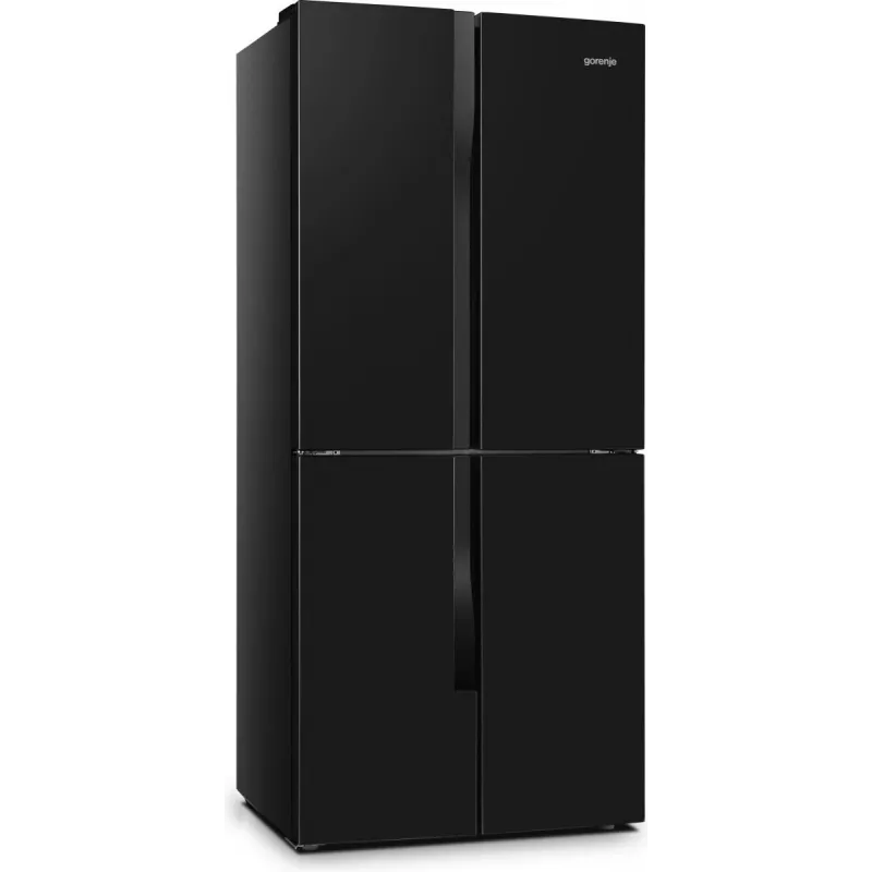Gorenje G600 NRM818EMB side-by-side-jääkaappi vapaasti seisova 427 L musta