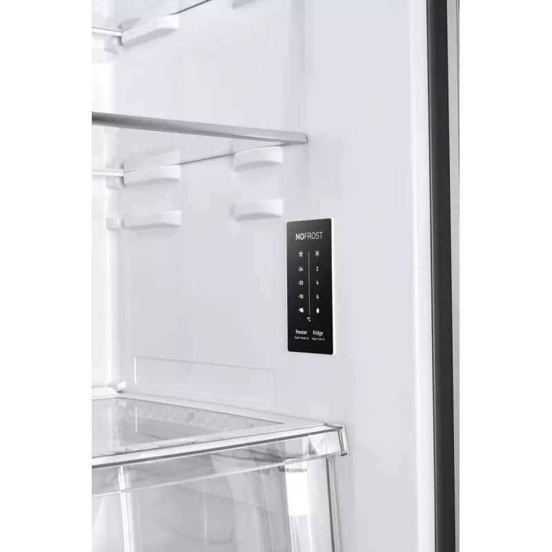 Gorenje G600 NRM818EMB side-by-side-jääkaappi vapaasti seisova 427 L musta