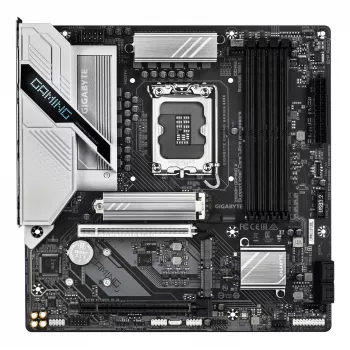 GIGABYTE Z890M GAMING X emolevy - tukee Intel Core Ultra (sarja 2) -suorittimia, 8+1+2 vaihe VRM, jopa 8800MHz DDR5 (OC), 1xPCIe 5.0 + 2xPCIe 4.0, 2.5GbE LAN, USB 3.2 Gen 1