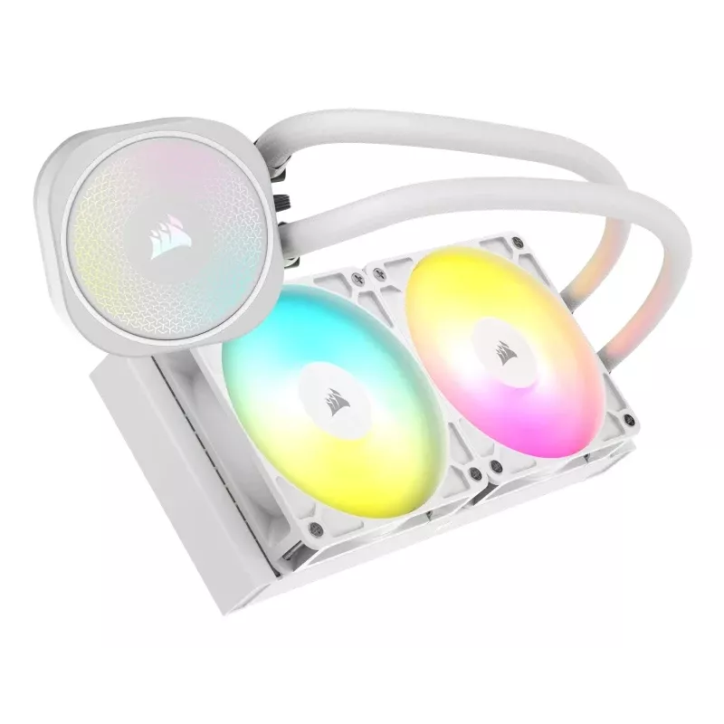 CORSAIR Nautilus 240 RS ARGB neste-CPU-jäähdytin all-in-one valkoinen