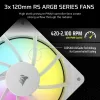 CORSAIR Nautilus 240 RS ARGB neste-CPU-jäähdytin all-in-one valkoinen