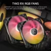 CORSAIR CPU-jäähdytin - Icue Link Titan 280 Rx RGB Aio nestejäähdytin