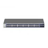 NETGEAR GS748Tv6 Managed L2/L3/L4 Gigabit Ethernet (10/100/1000) musta, harmaa