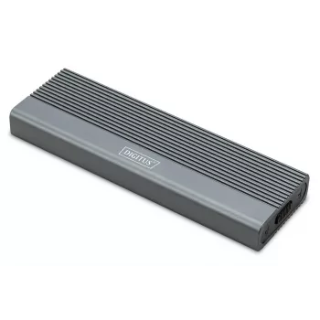 DIGITUS USB-kiintolevykotelo - NVMe 10 Gbit/s USB 3.2 Gen 2 alumiini työkaluton
