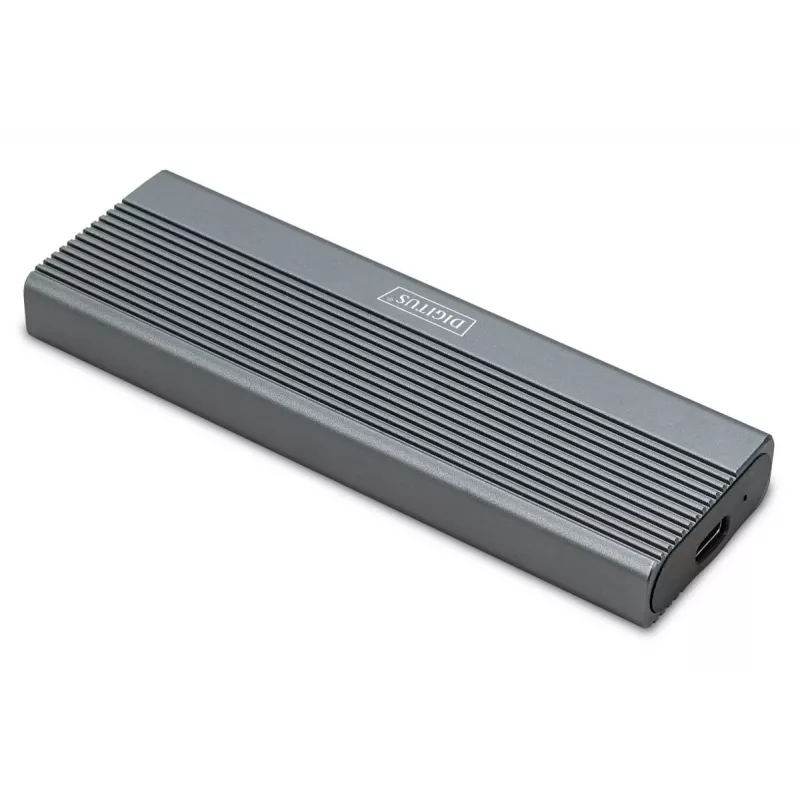 DIGITUS USB-kiintolevykotelo - NVMe 10 Gbit/s USB 3.2 Gen 2 alumiini työkaluton