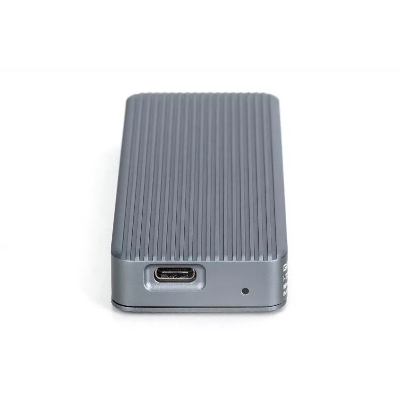 DIGITUS USB-kiintolevykotelo – NVMe 20 Gbit/s USB 3.2 Gen 2x2 alumiini työkaluton