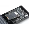 Digitus USB M.2 -kiintolevykotelo SSD ulkoinen NVMe 40Gbps USB 4.0 alumiini työkaluton DA-71158