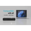 i-tec Universal 6x 4K/60Hz -näyttötelakka + Power Delivery 140W
