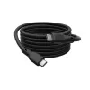Digitus USB-silikonikaapeli USB 20 Gbps 2 m musta