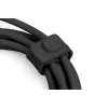 DIGITUS USB-C -silikonilatauskaapeli USB-A - USB-C USB 2.0 60W - 2m musta