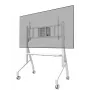 Neomounts MOVE Go XL FL50-575WH1 TV-teline, 65-110 tuumaa, enint. 125 kg, VESA 100x100-1100x600, korkeus säädettävissä 129-139 cm, lukittava, nopea asennus, TÜV-sertifioitu, valkoinen