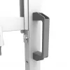 Neomounts MOVE Go XL FL50-575WH1 TV-teline, 65-110 tuumaa, enint. 125 kg, VESA 100x100-1100x600, korkeus säädettävissä 129-139 cm, lukittava, nopea asennus, TÜV-sertifioitu, valkoinen