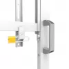 Neomounts MOVE Go XL FL50-575WH1 TV-teline, 65-110 tuumaa, enint. 125 kg, VESA 100x100-1100x600, korkeus säädettävissä 129-139 cm, lukittava, nopea asennus, TÜV-sertifioitu, valkoinen