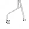 Neomounts MOVE Go XL FL50-575WH1 TV-teline, 65-110 tuumaa, enint. 125 kg, VESA 100x100-1100x600, korkeus säädettävissä 129-139 cm, lukittava, nopea asennus, TÜV-sertifioitu, valkoinen