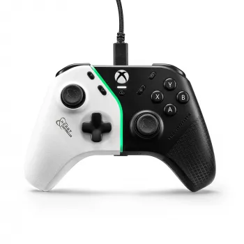 Thrustmaster H.E.A.R.T. musta, valkoinen USB-peliohjain PC, Xbox One, Xbox One S, Xbox One X