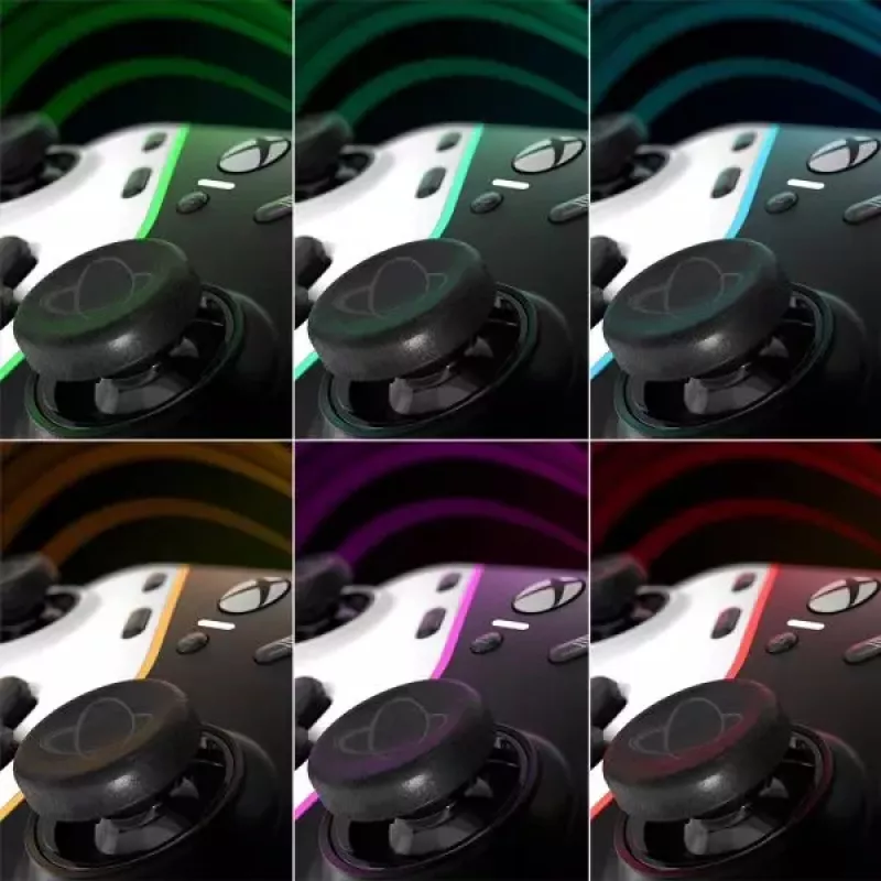 Thrustmaster H.E.A.R.T. musta, valkoinen USB-peliohjain PC, Xbox One, Xbox One S, Xbox One X
