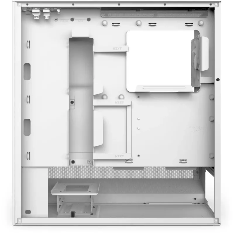 NZXT H5 Flow 2024 Midi Tower -kotelo, valkoinen