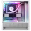 NZXT H5 Flow RGB 2024 Midi Tower -kotelo, valkoinen