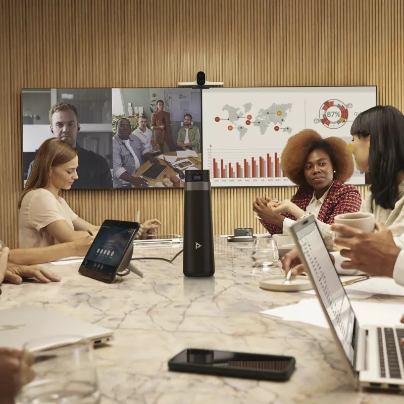 HP Poly Studio G62 videoneuvottelujärjestelmä asennuslevysarjalla