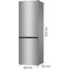 Gorenje NRK61CS2XL4 vapaasti seisova 300 L harmaa