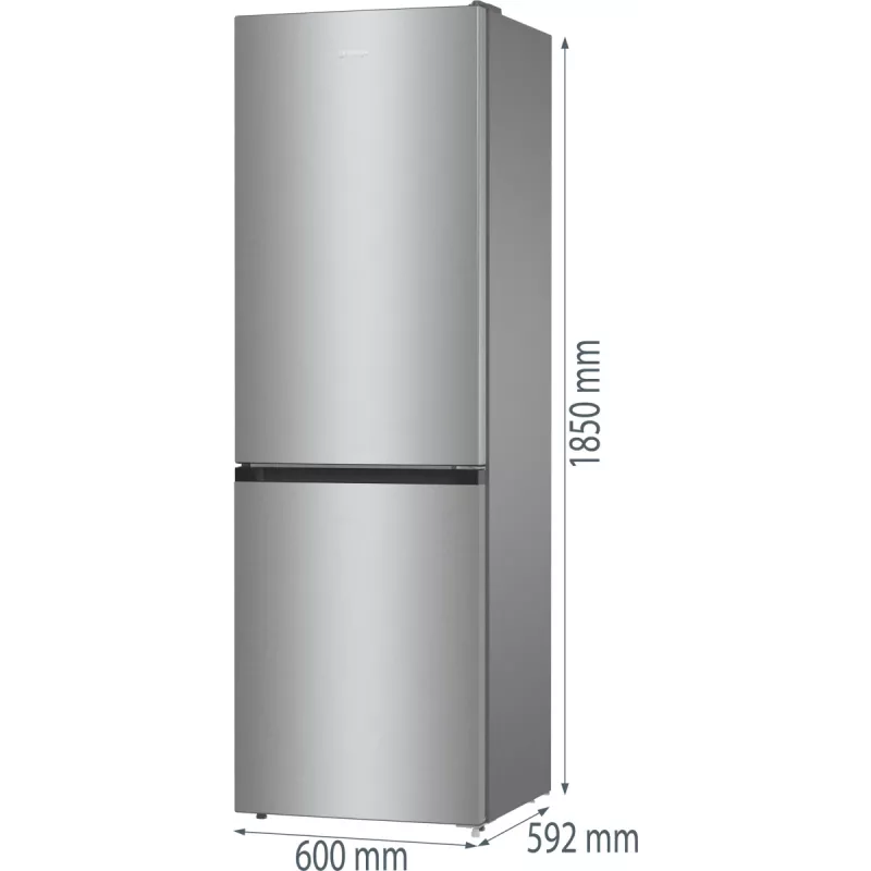 Gorenje NRK61CS2XL4 vapaasti seisova 300 L harmaa