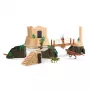 Toiminta/seikkailu Schleich Eroberung des Dino-Tempels Mega-Set monivärinen