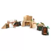 Toiminta/seikkailu Schleich Eroberung des Dino-Tempels Mega-Set monivärinen