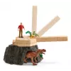 Toiminta/seikkailu Schleich Eroberung des Dino-Tempels Mega-Set monivärinen