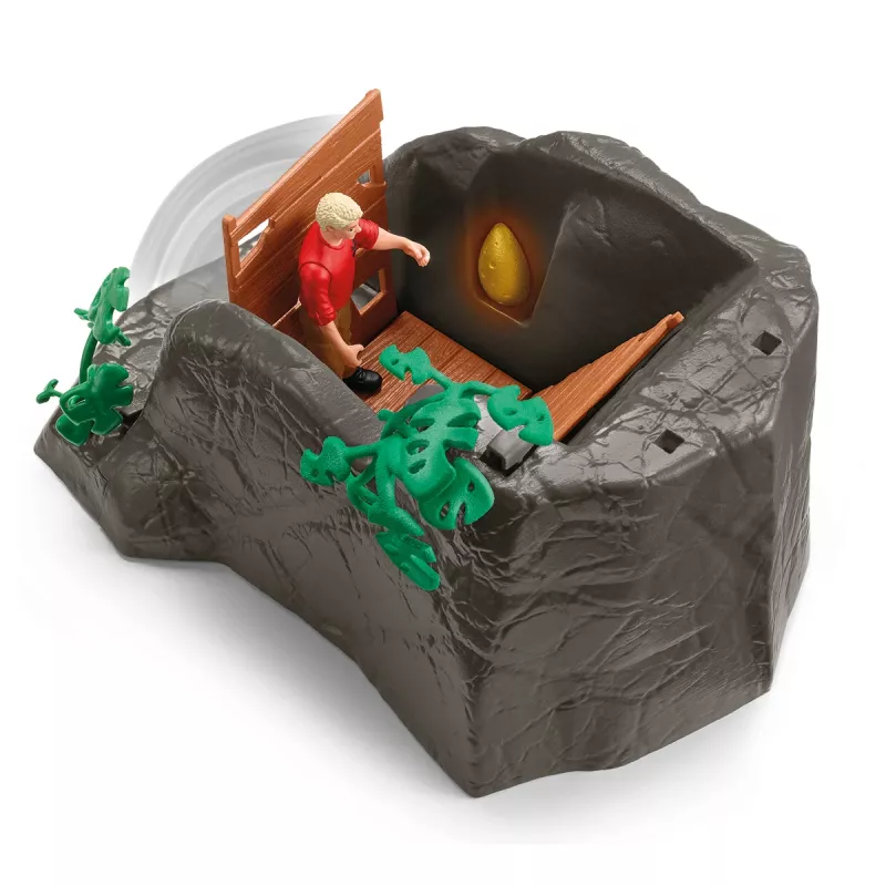 Toiminta/seikkailu Schleich Eroberung des Dino-Tempels Mega-Set monivärinen
