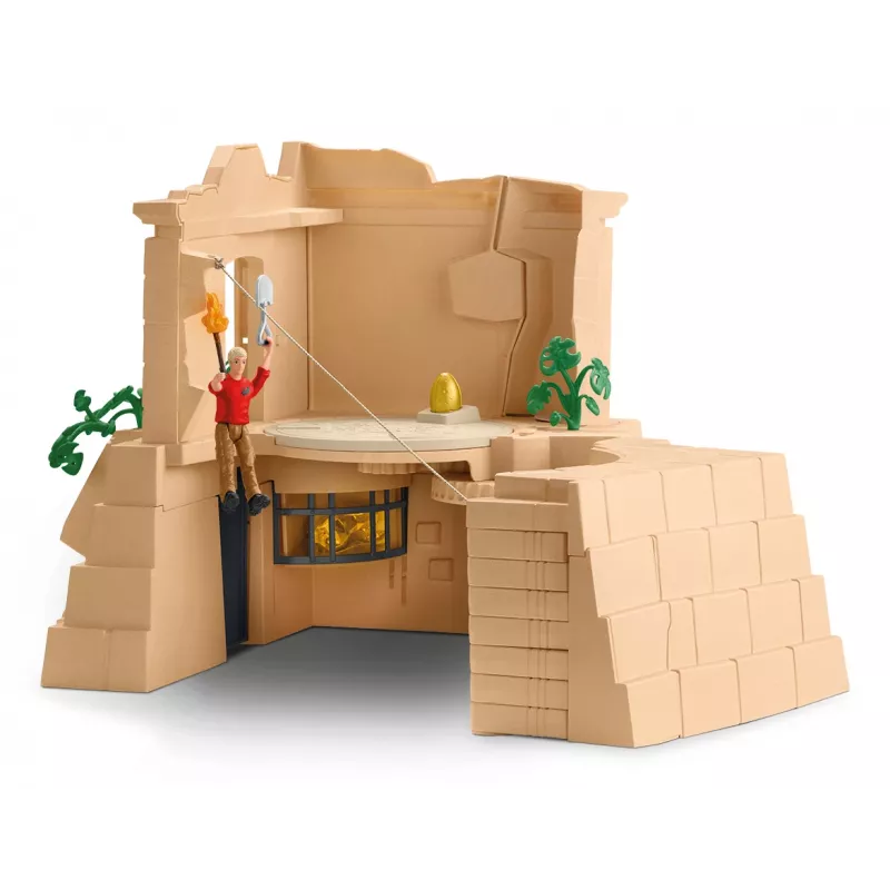 Toiminta/seikkailu Schleich Eroberung des Dino-Tempels Mega-Set monivärinen
